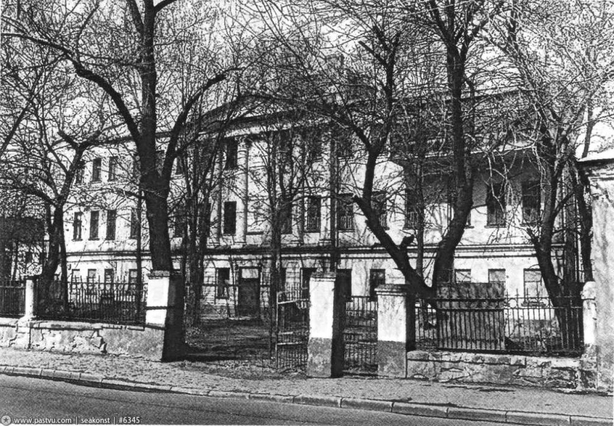 Городская усадьба, конец XVIII - начало XIX вв.