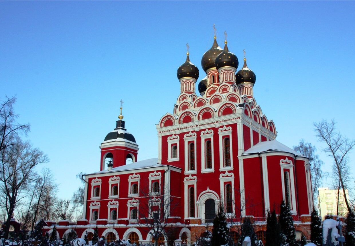 Тихвинская церковь в Алексеевском