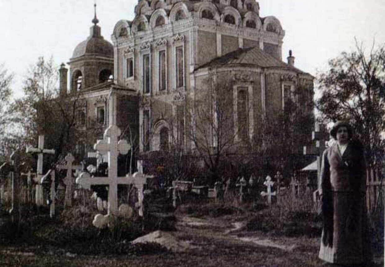 Тихвинская церковь в Алексеевском
