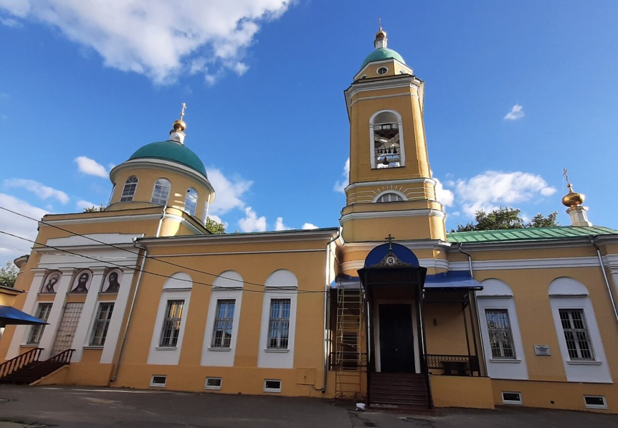 Церковь Всех скорбящих Радости на Калитниковском кладбище