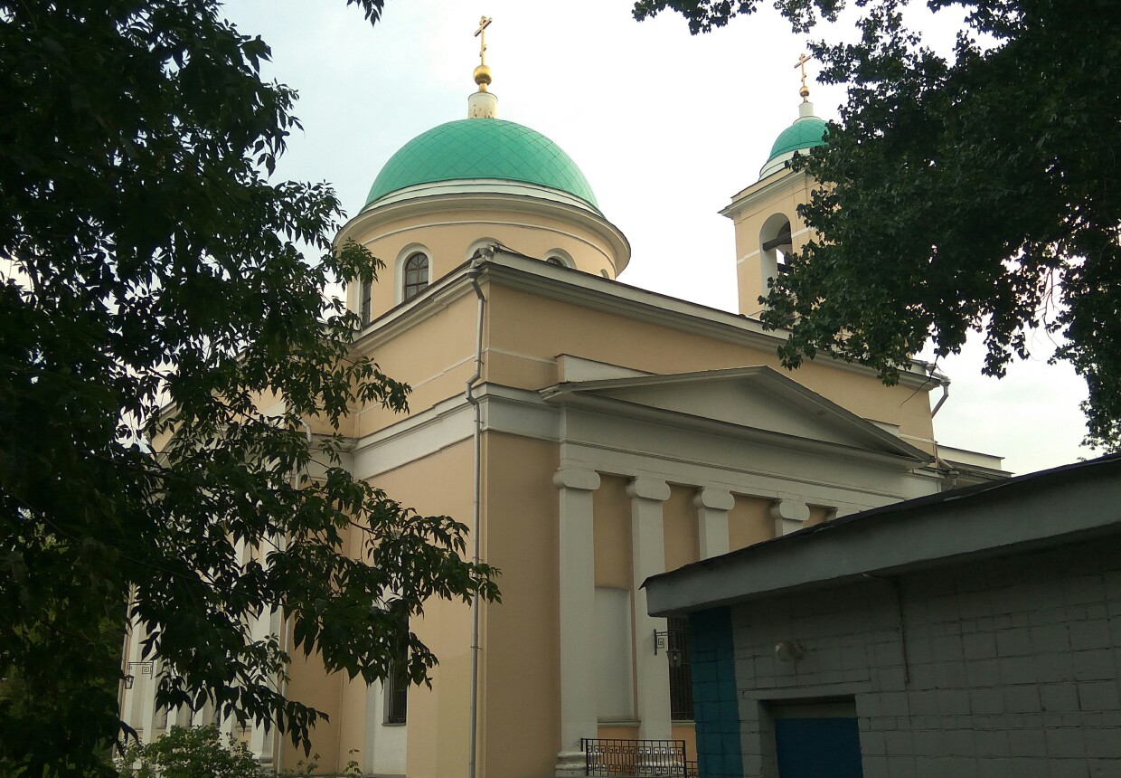 Церковь Воскресения Словущего в Даниловской слободе