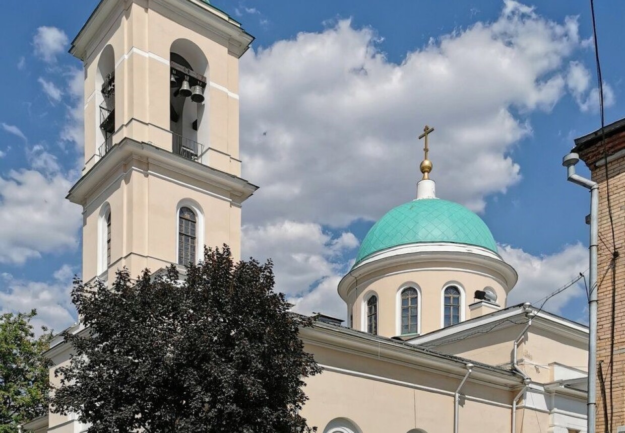 Церковь Воскресения Словущего в Даниловской слободе