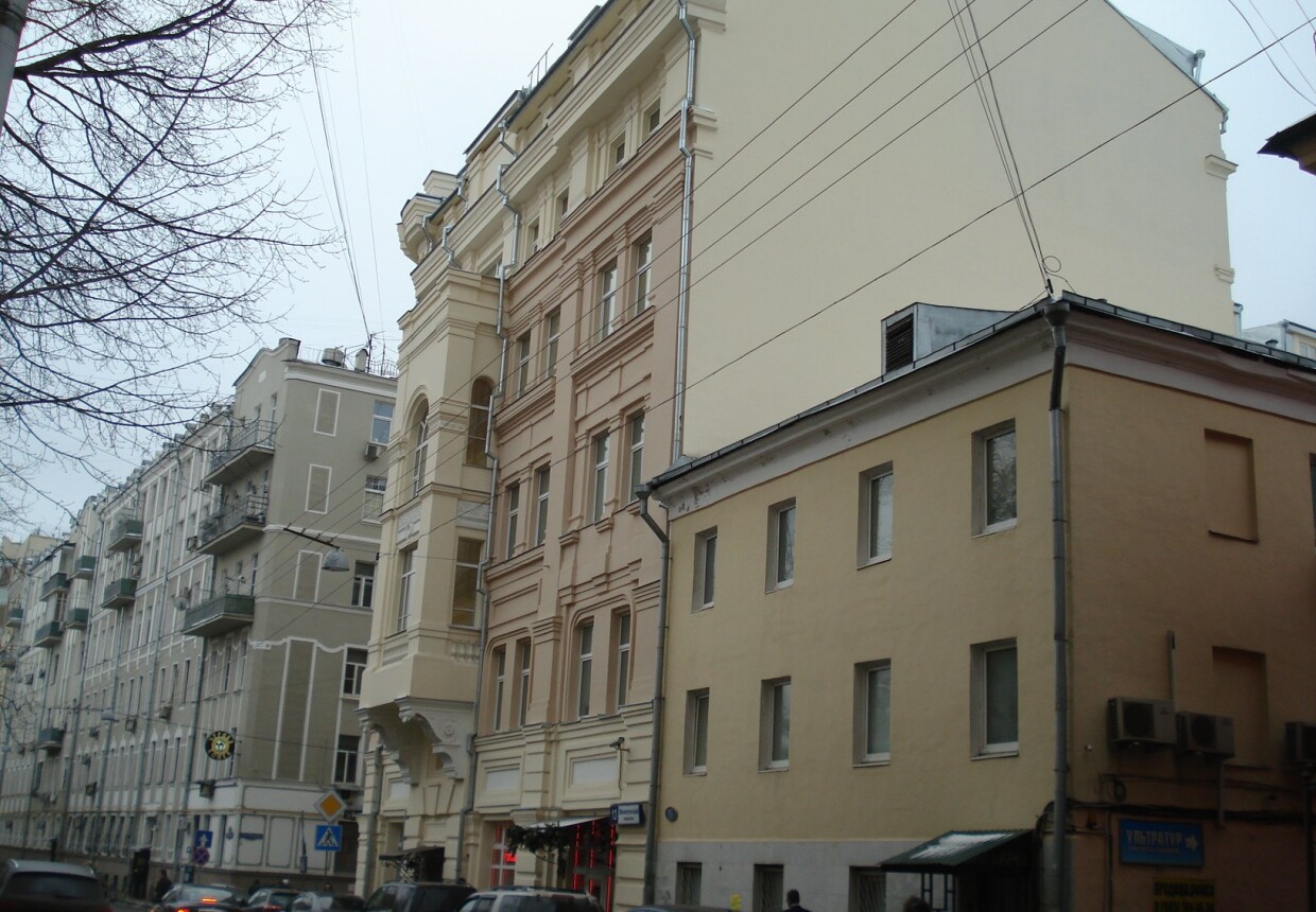 Доходный дом в Милютинском переулке