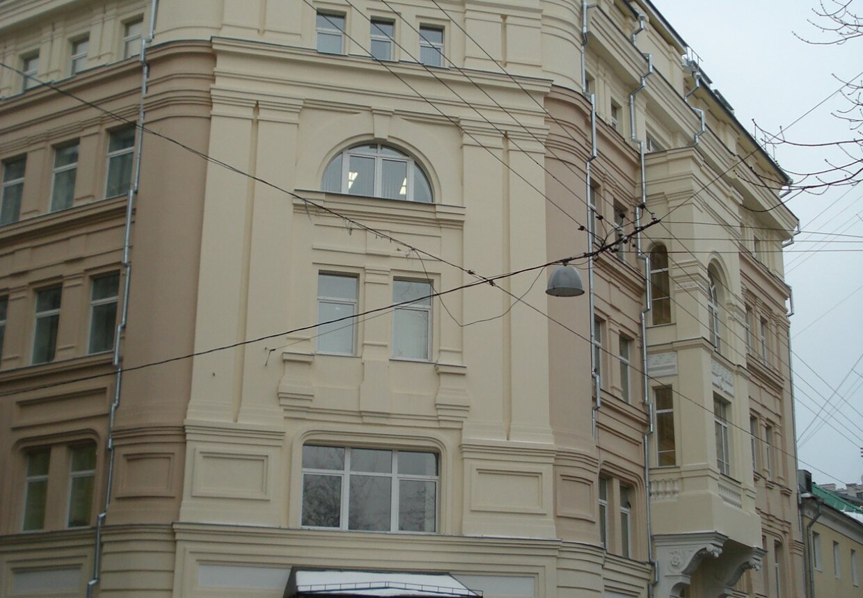 Доходный дом в Милютинском переулке