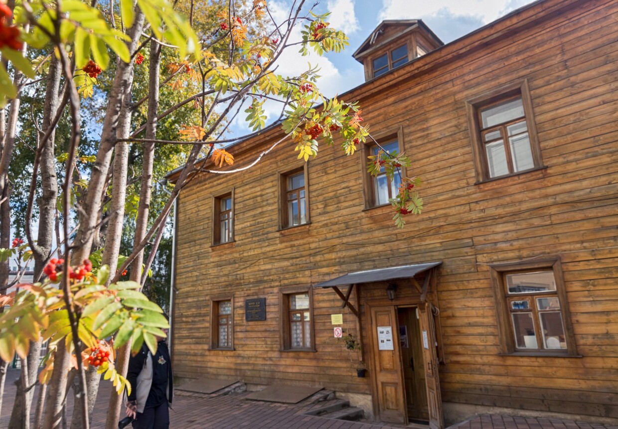 Дом, в котором в 1912-1913 гг. жил поэт С.А.Есенин