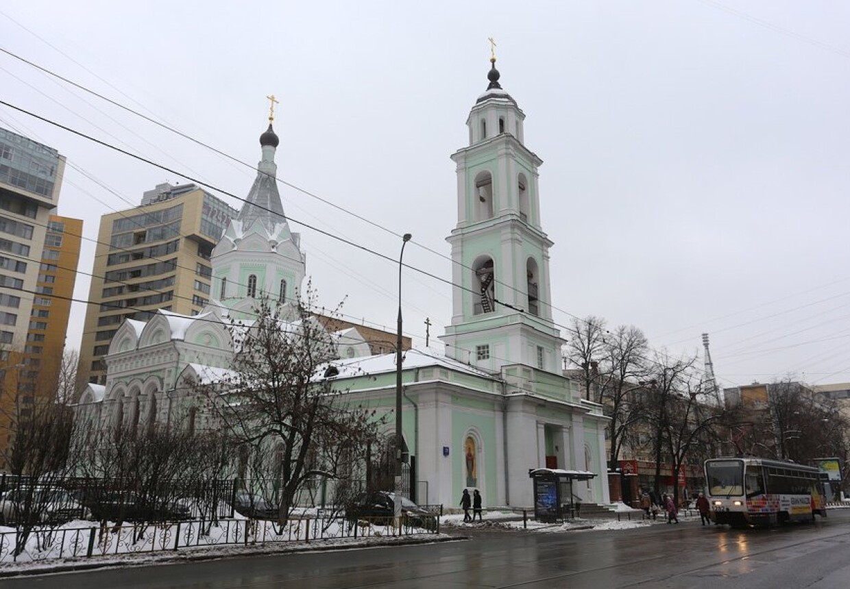 Храм Троицы Живоначальной на Шаболовке