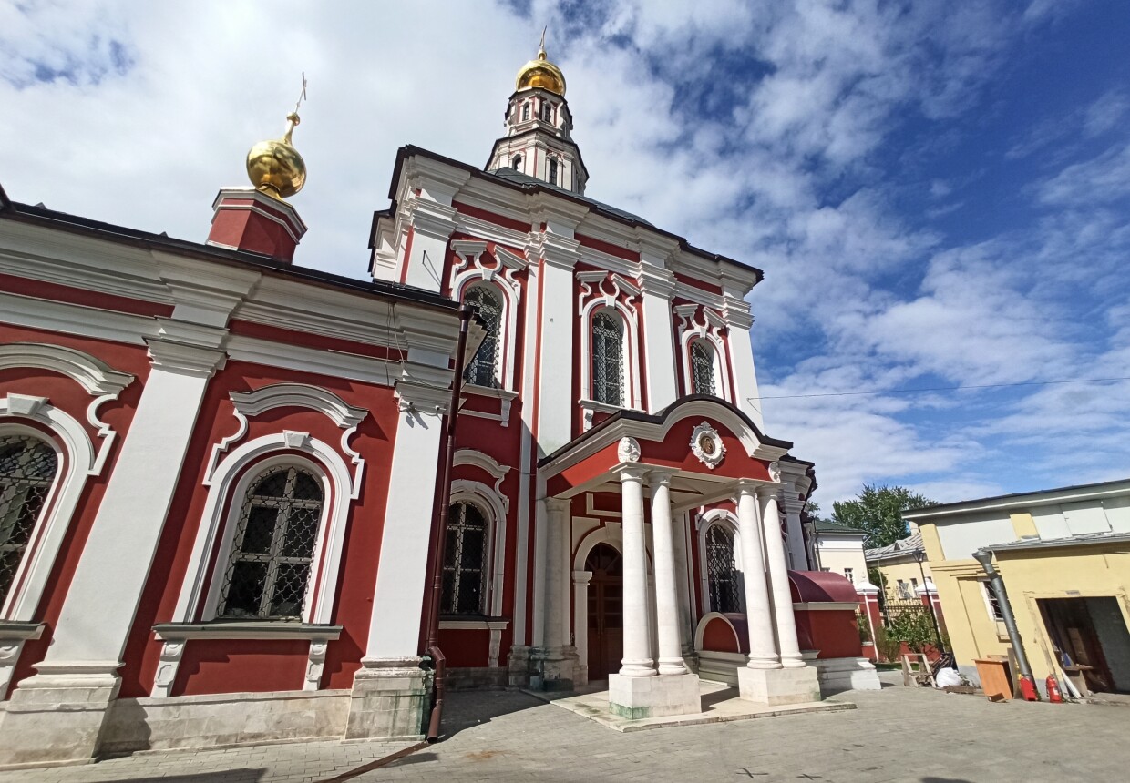Церковь Алексия Митрополита, что за Яузой