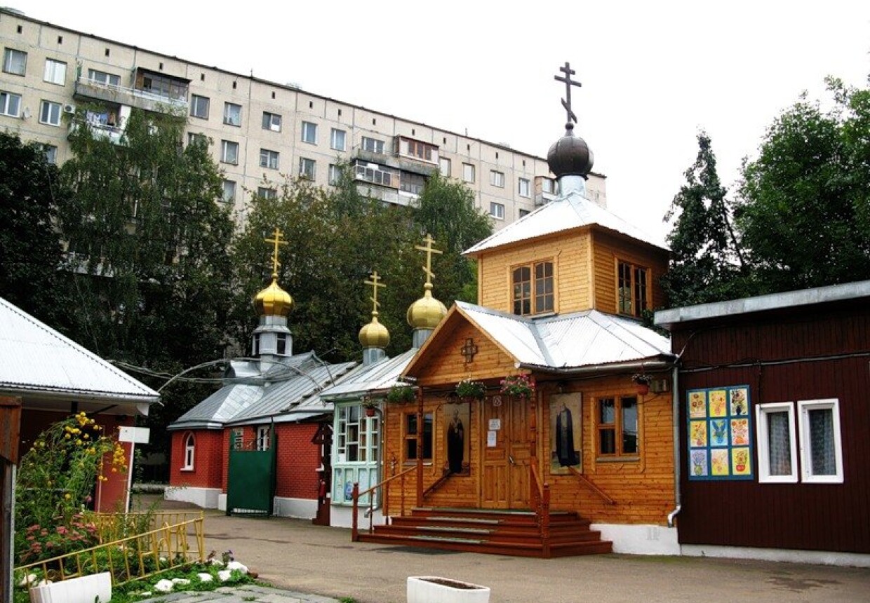 Храм прп. Серафима Саровского в Кунцеве