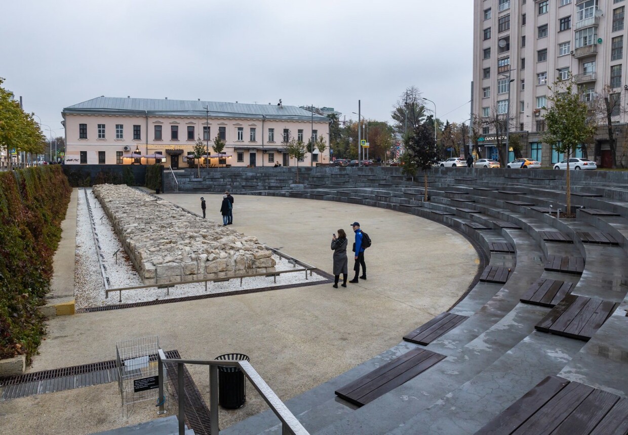 Остатки укреплений Белого города