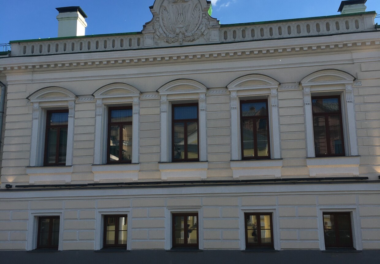 Главный дом городской усадьбы А.К.Коптева - Н.А.Мейендорф