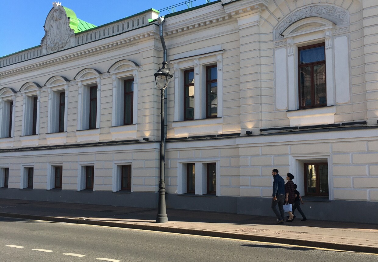 Главный дом городской усадьбы А.К.Коптева - Н.А.Мейендорф