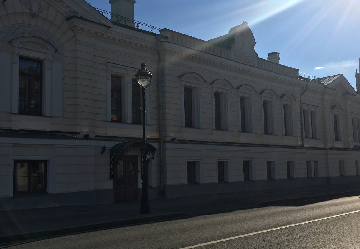 Главный дом городской усадьбы А.К.Коптева - Н.А.Мейендорф
