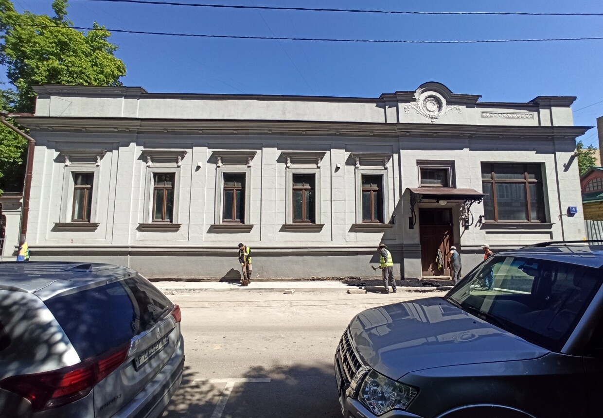 Дом русского летчика Б.И.Россинского