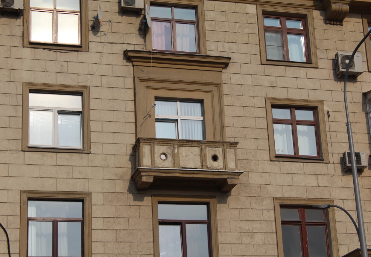 Жилой дом, 1937-1939 гг., архитекторы А.В.Щусев, А.К.Ростковский