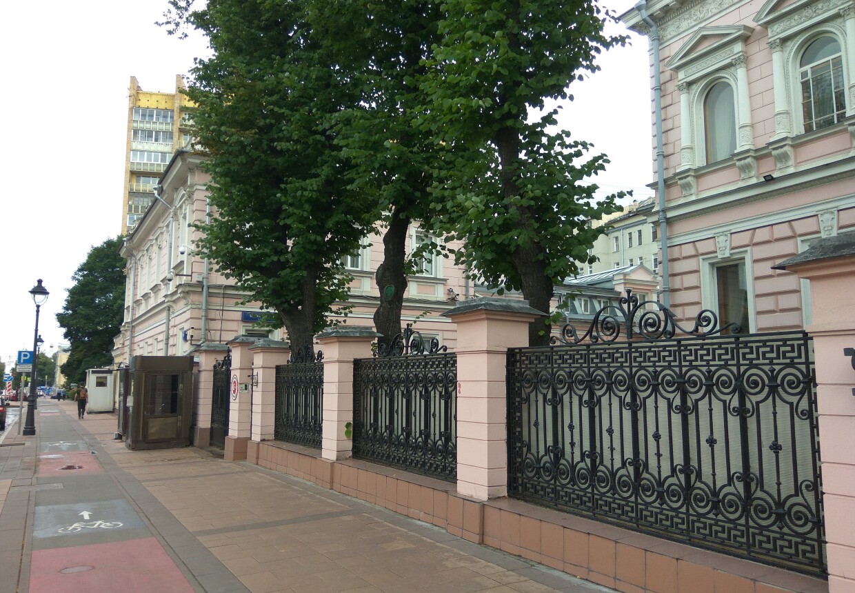 Особняк Балиных - резиденция посла