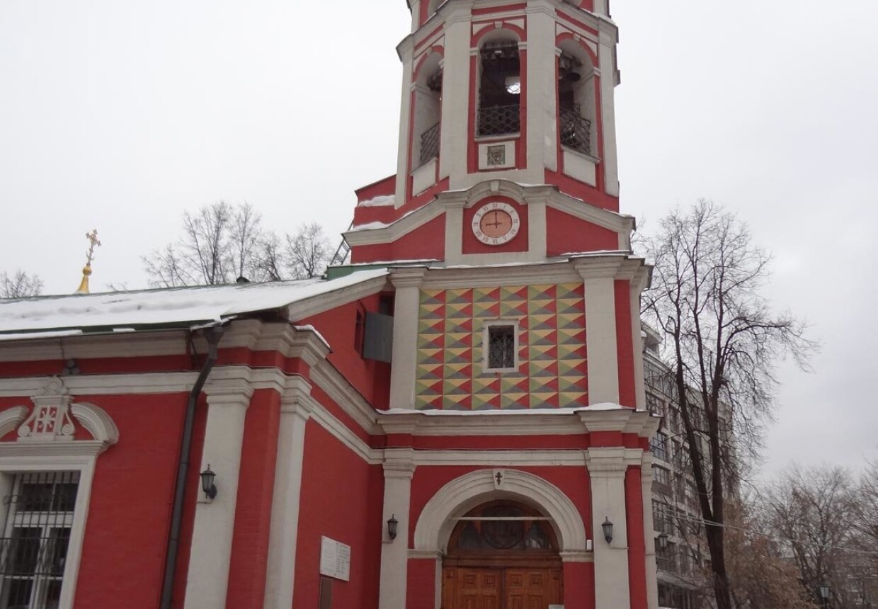 Церковь Иоанна Воина, 1709 -1717 гг., арх. И. П. Зарудный.