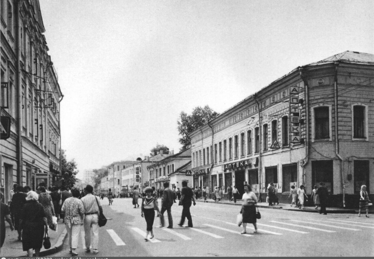 Дом, в котором в 1890-х гг. жил скульптор С.М.