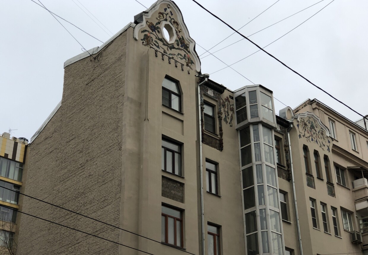 Доходный дом Е. М. Калиновской, 1911 г., архитектор Э. К.