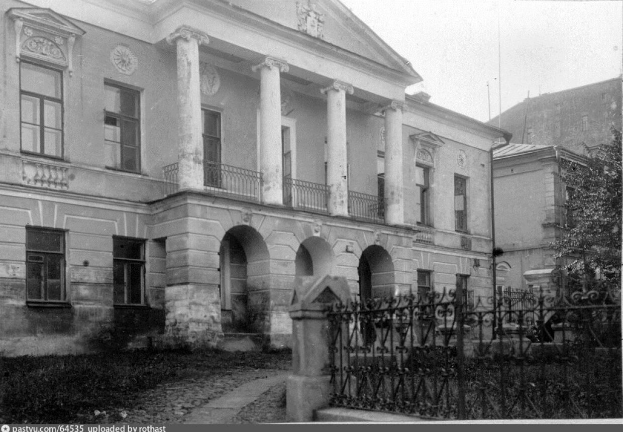 Главный дом усадьбы, конец 18 – начало 19