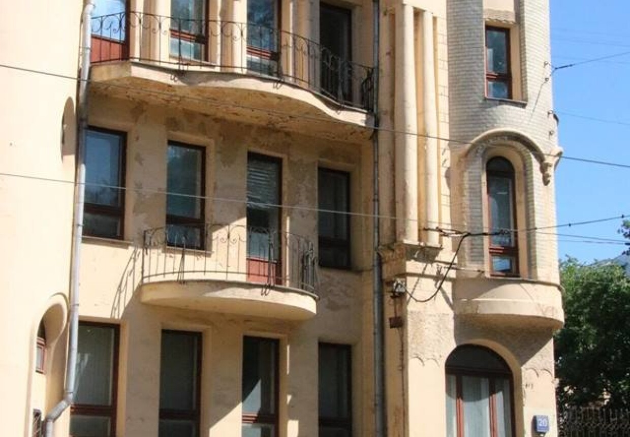 Жилой дом Е.Д.Ломакиной, 1909-1915 гг., арх. В.С.