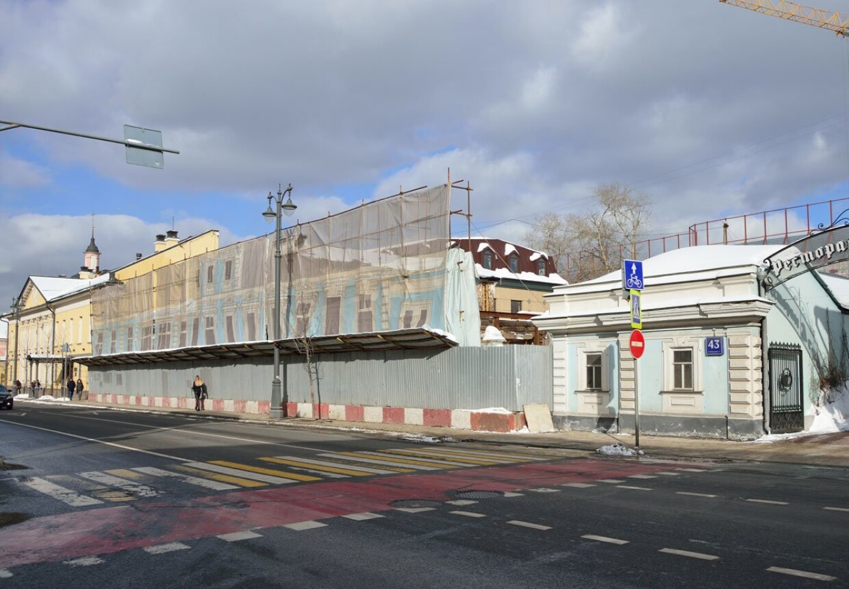 Городская усадьба В.П.Петровской - М.П.